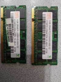 Pamięć RAM hynix 2x1GB DDR2 HYMP512S64CP8-Y5 AB-C