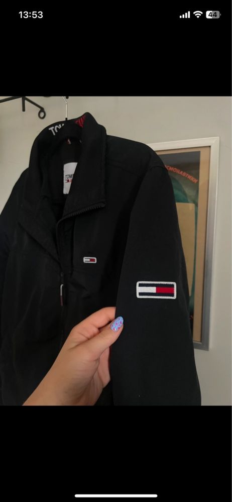 Kurtka tommy jeans tommy hilfiger essential kurtka przejściowa