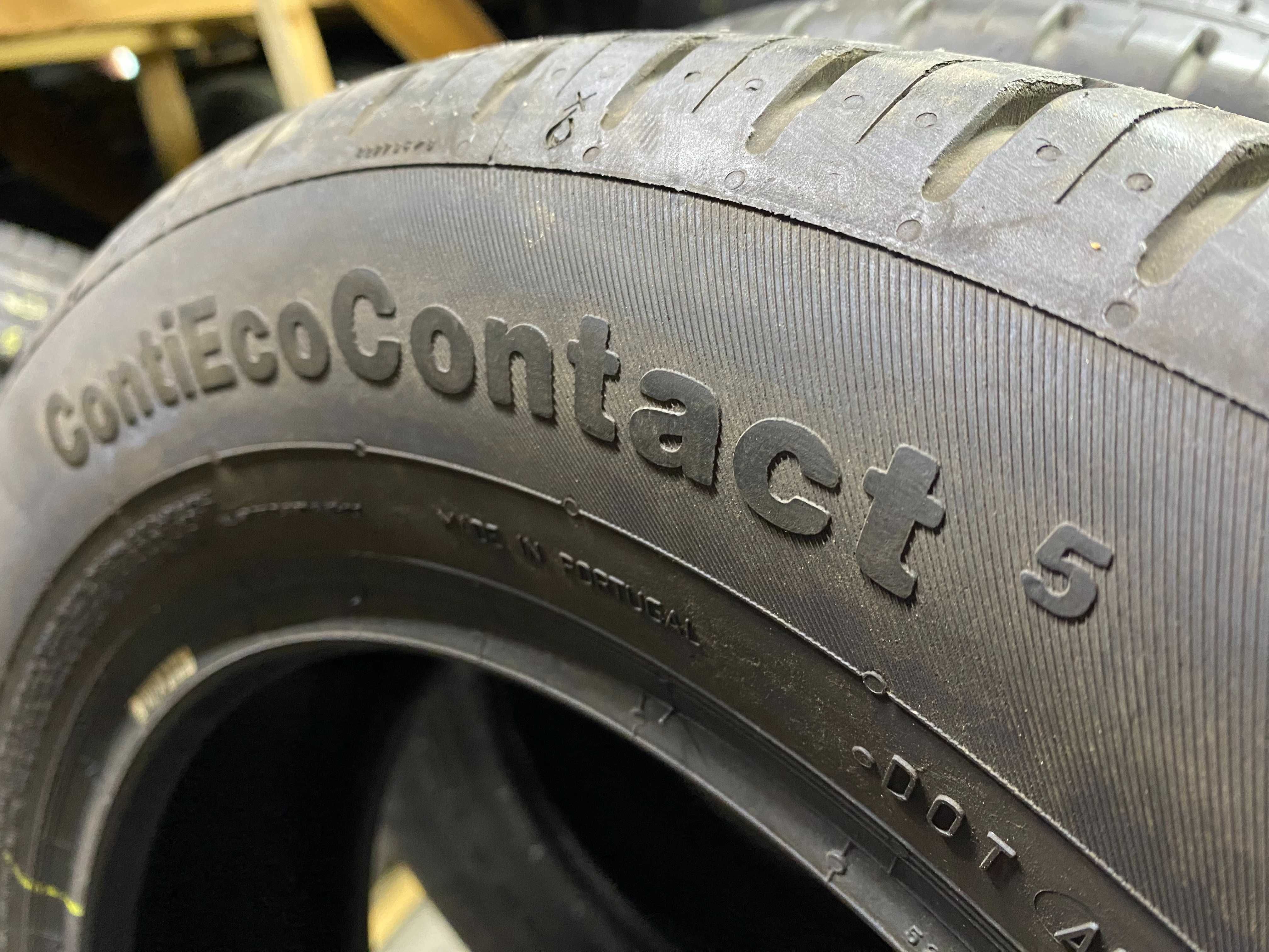 Шини літо 185/65R15 Continental ContiEcoContact5 17/18рік 4шт