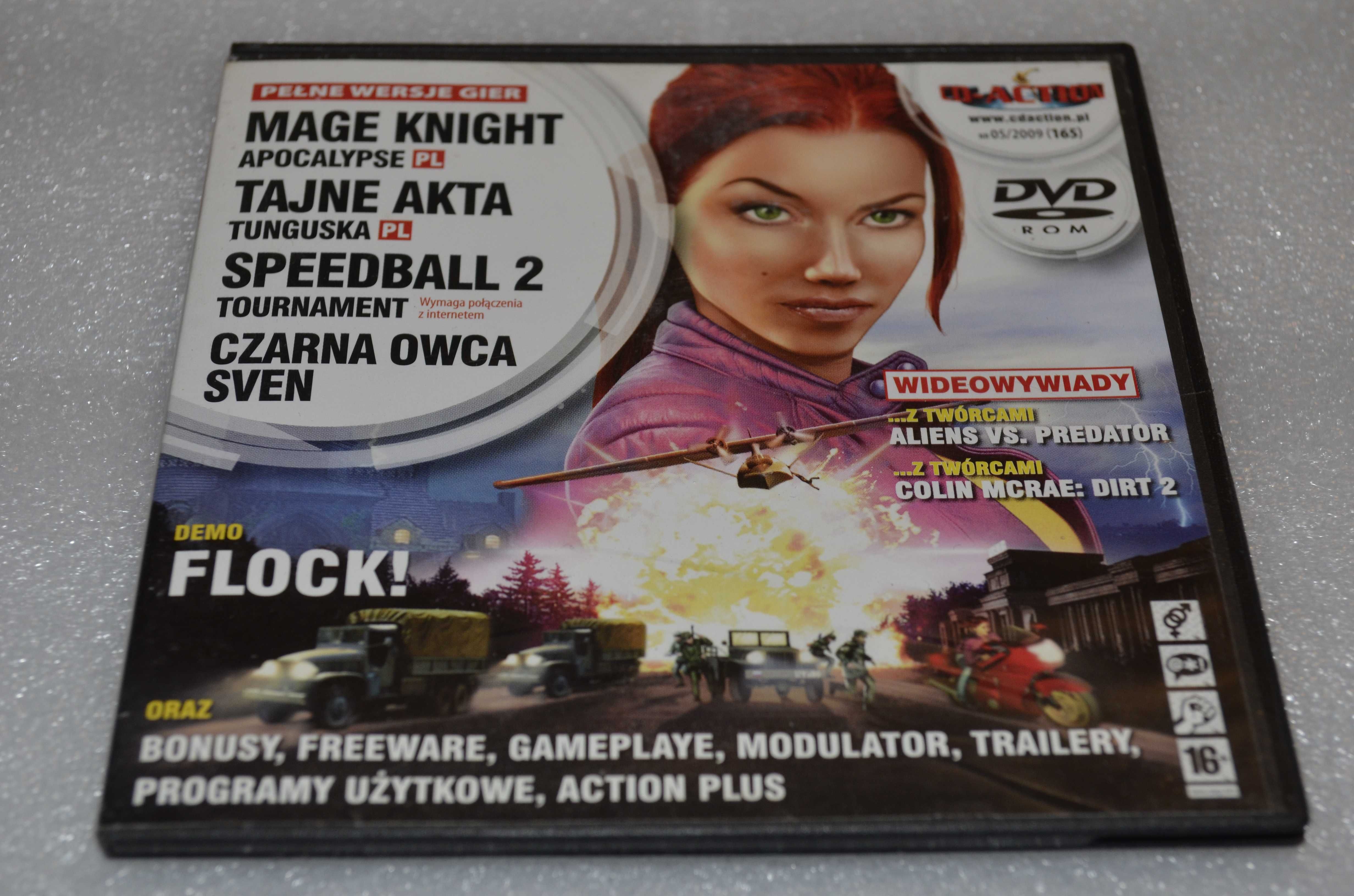 Gry PC CD-Action DVD nr 165: Mage Knight, Tajne akta, Sven