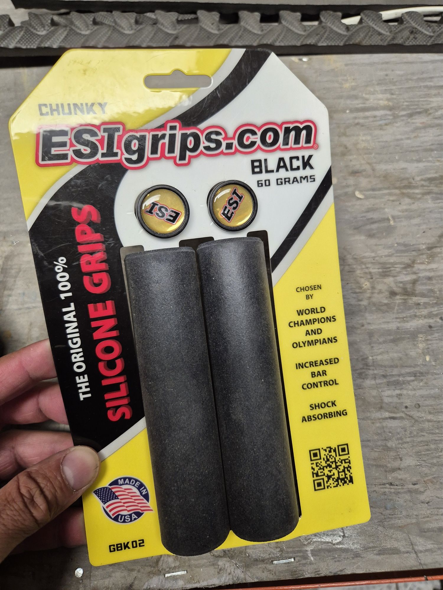 Punhos esigrips novos