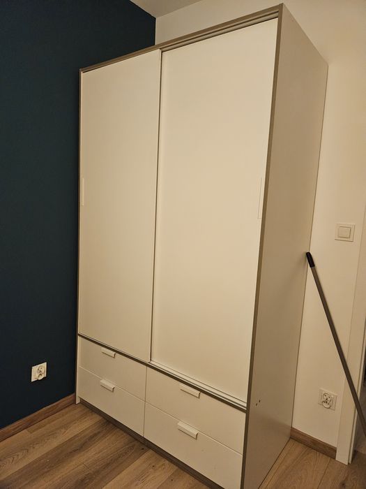 Szafa biała Ikea Trysil