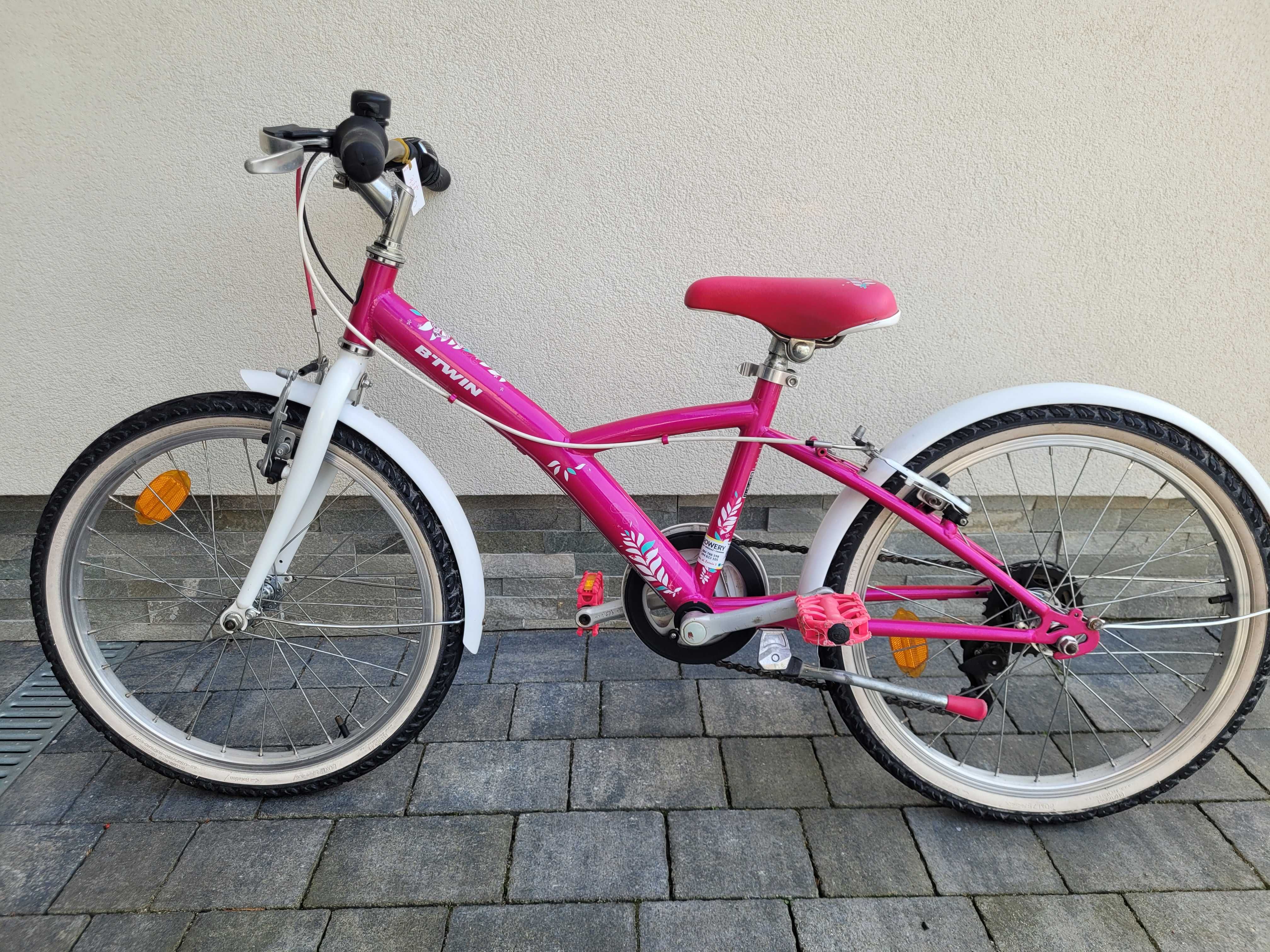 Śliczny rower Romet Jolene dla dziewczynki ok.4-7 lat koła 20 cali