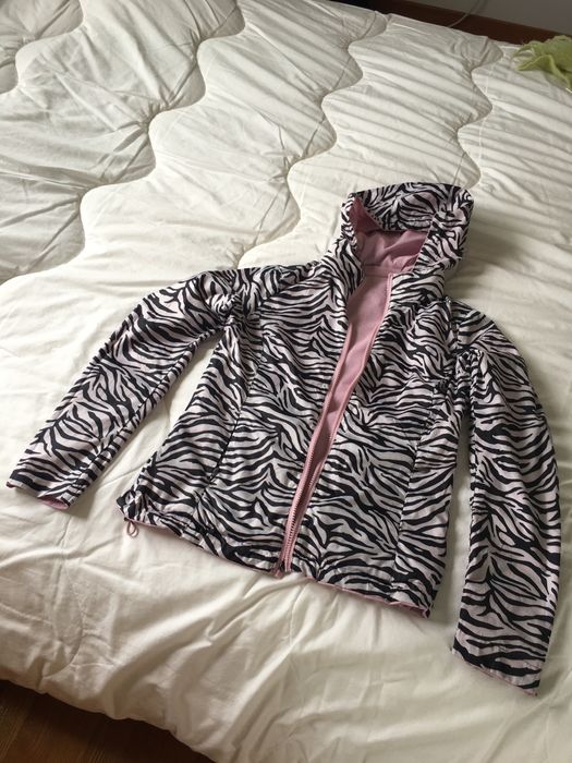 Parkas/impermeável de menina