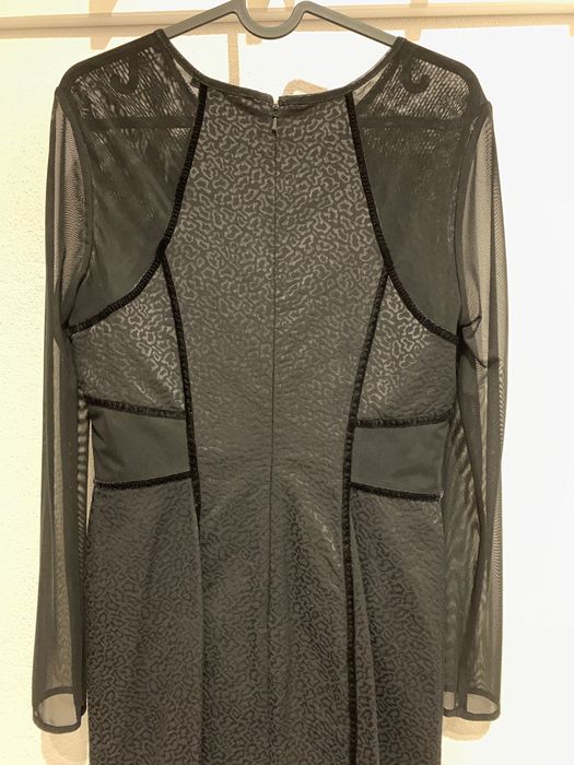 M&S unikatowa sukienka wizytowa, mała czarna/limitowana edycja