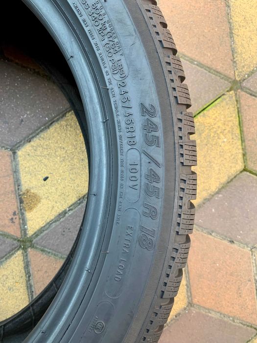 245/45 R18 Michelin Pilot Alpin PA4. Шини зимові 4 шт.