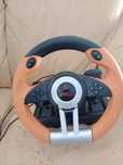 Volante + pedais gamer para PC/Ps4