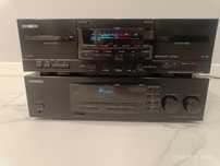 Kenwood kx w4080 KR A2080 wzmacniacz kaseta