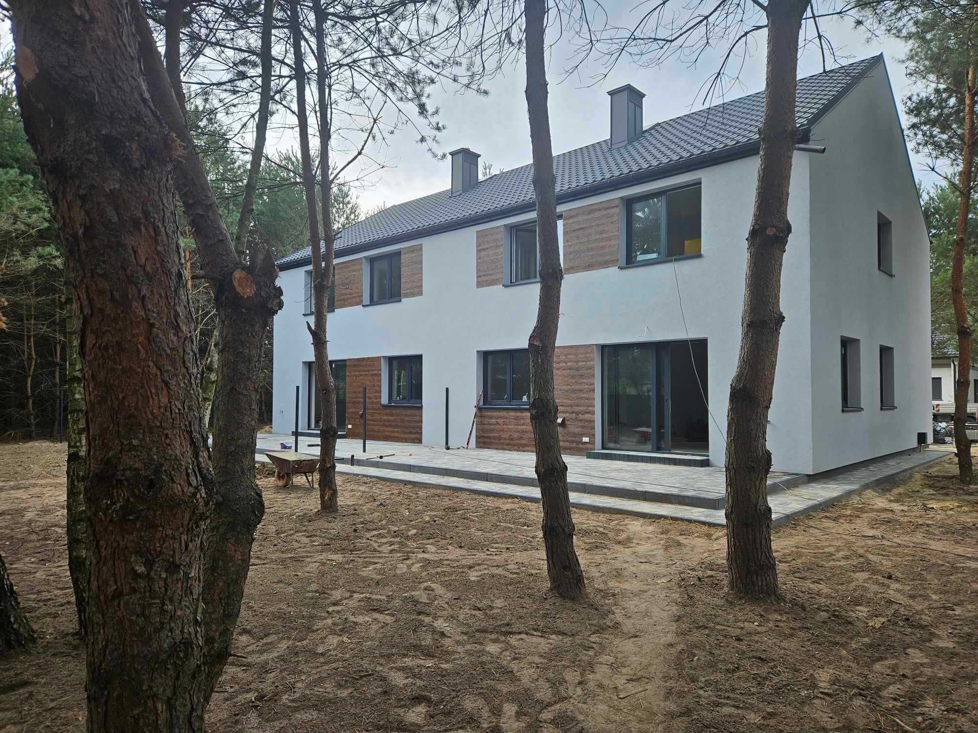 Duży dom 148 m2 w zabudowie bliźniaczej - Grodzisk Maz- Wólka Grodz