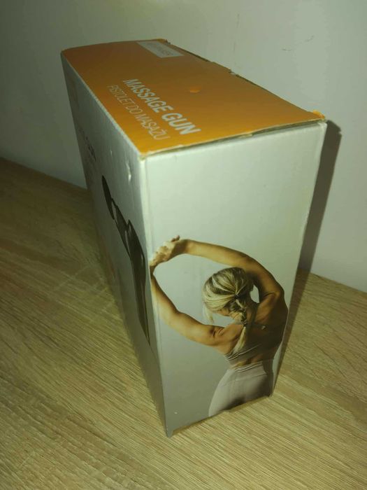 Pistolet do masażu MASSAGE GUN HYKKER 4 końcówki