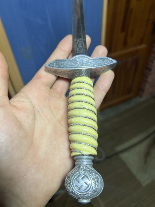 Kordzik niemiecki luftwaffe oryginał wehrmacht bagnet hełm