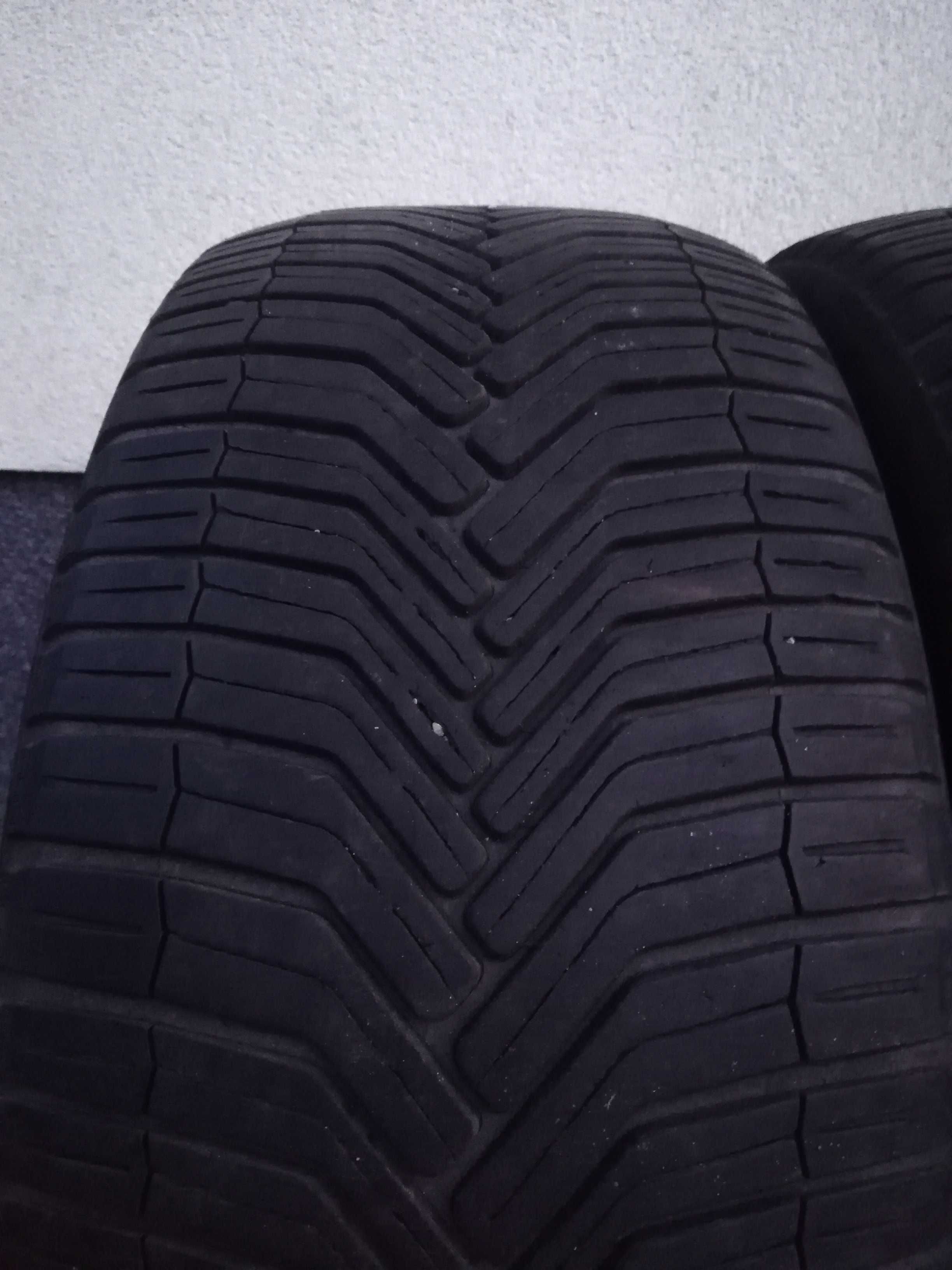 2 opony całoroczne Michelin 245/45R18 z rantem.