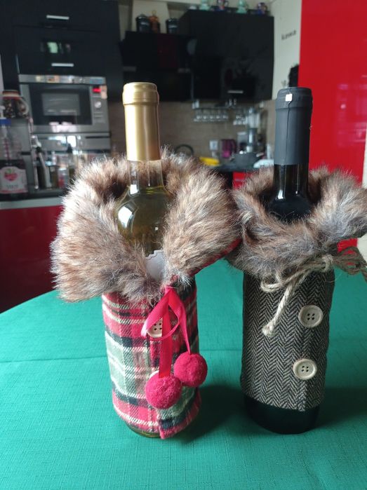 NOWE pokrowce na butelkę wina