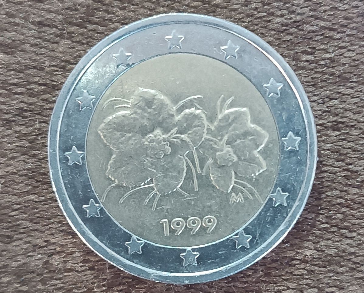 Moeda 2 euros 1999 Amora,-silvestre