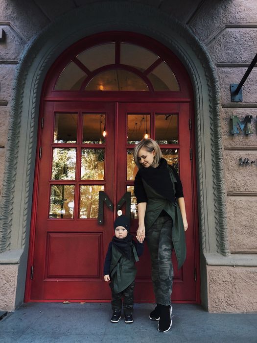 Family look жилетка безрукавка мама син донька Manjulteam