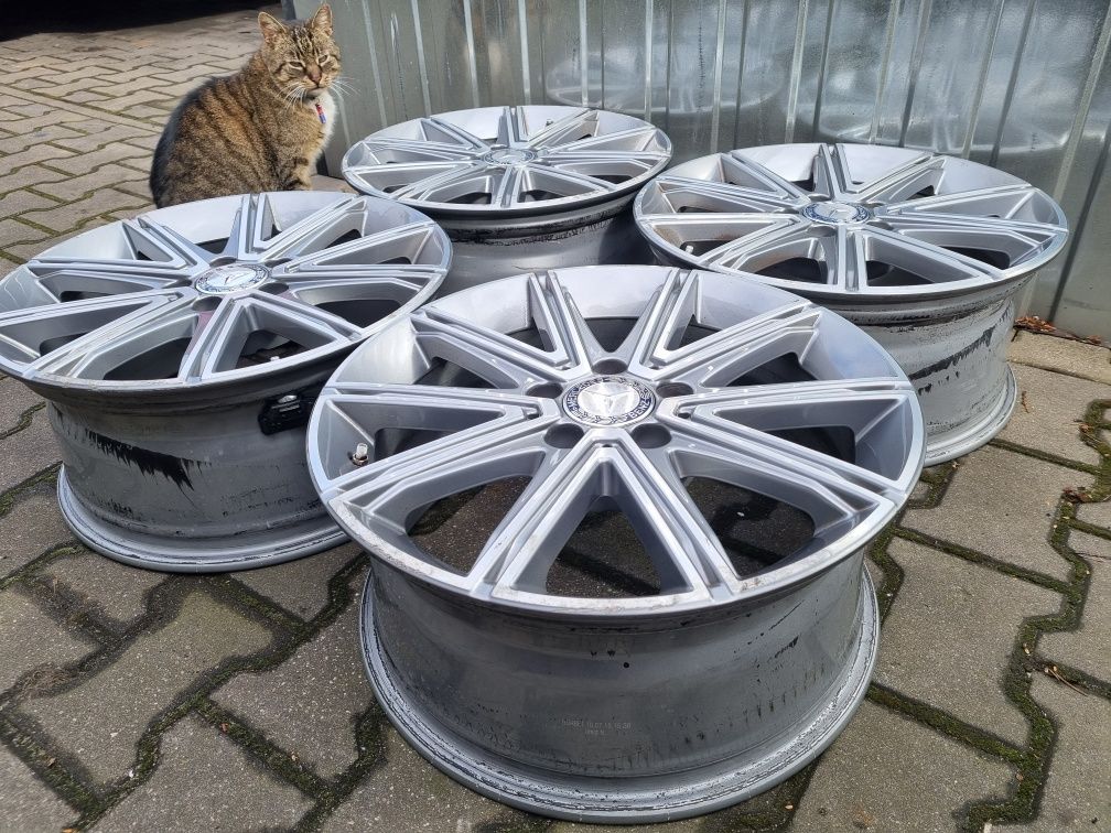 Oryginalne felgi Mercedes 17" 5x112 ET 42, 7j SLK A172