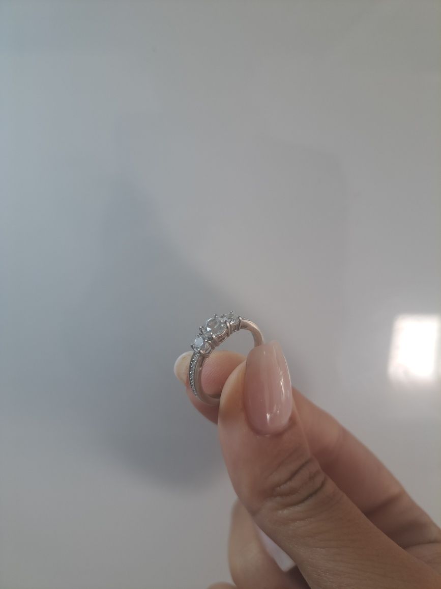 Anel Attract Trilogy Swarovski