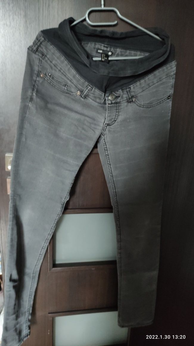 Spodnie jeansy ciążowe H&M