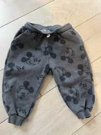 Spodnie dresowe mickey mouse 98 zara