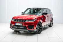 Land Rover Range Rover Sport Salon Polska, Sport SE, Meridian, Kamery 360, ACC, Pneumatyka, FV23%