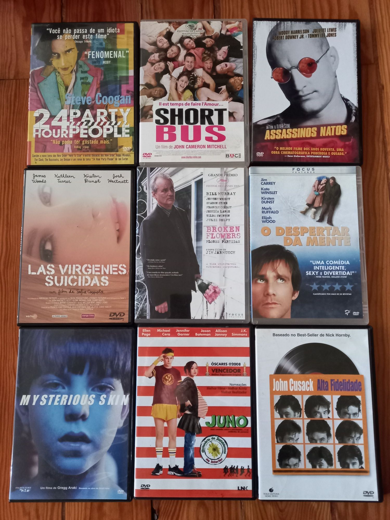 Dvds (alguns do cinema independente)
