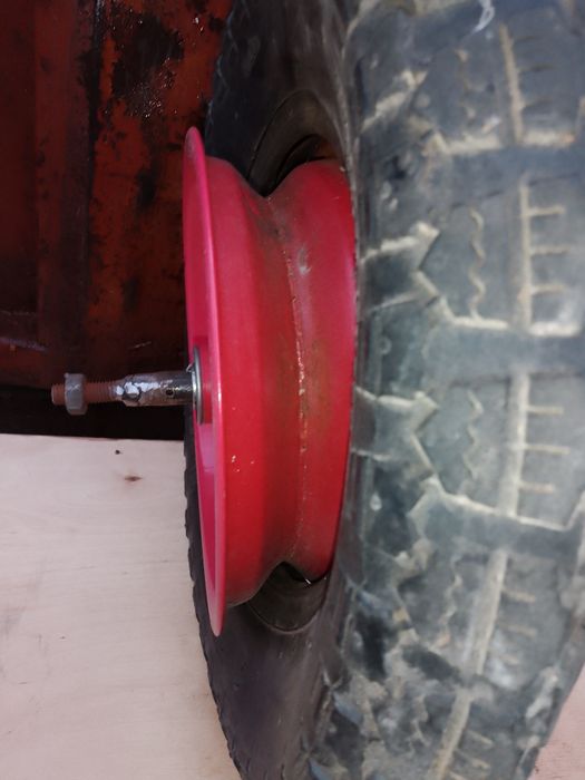 Колесо на тачку 3.50-8 з віссю, без камери