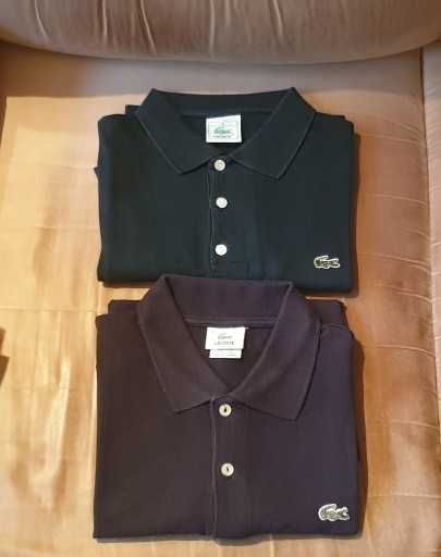 Oryginalne męskie koszulki polo Lacoste rozm.M