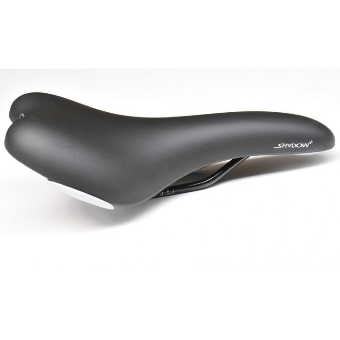 Siodło Selle Royal Shadow+ unisex czarne, uchwyt ICS, idealne do MTB
