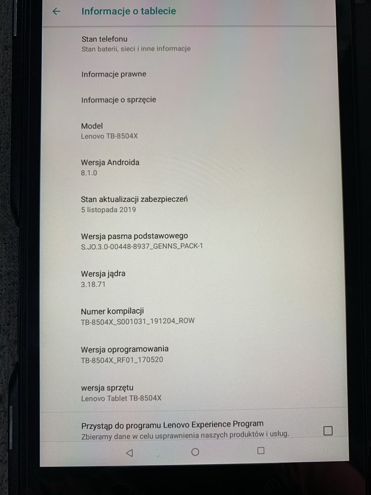 Lenovo TAB4 8 (TB-8504X)  LTE (GPS)