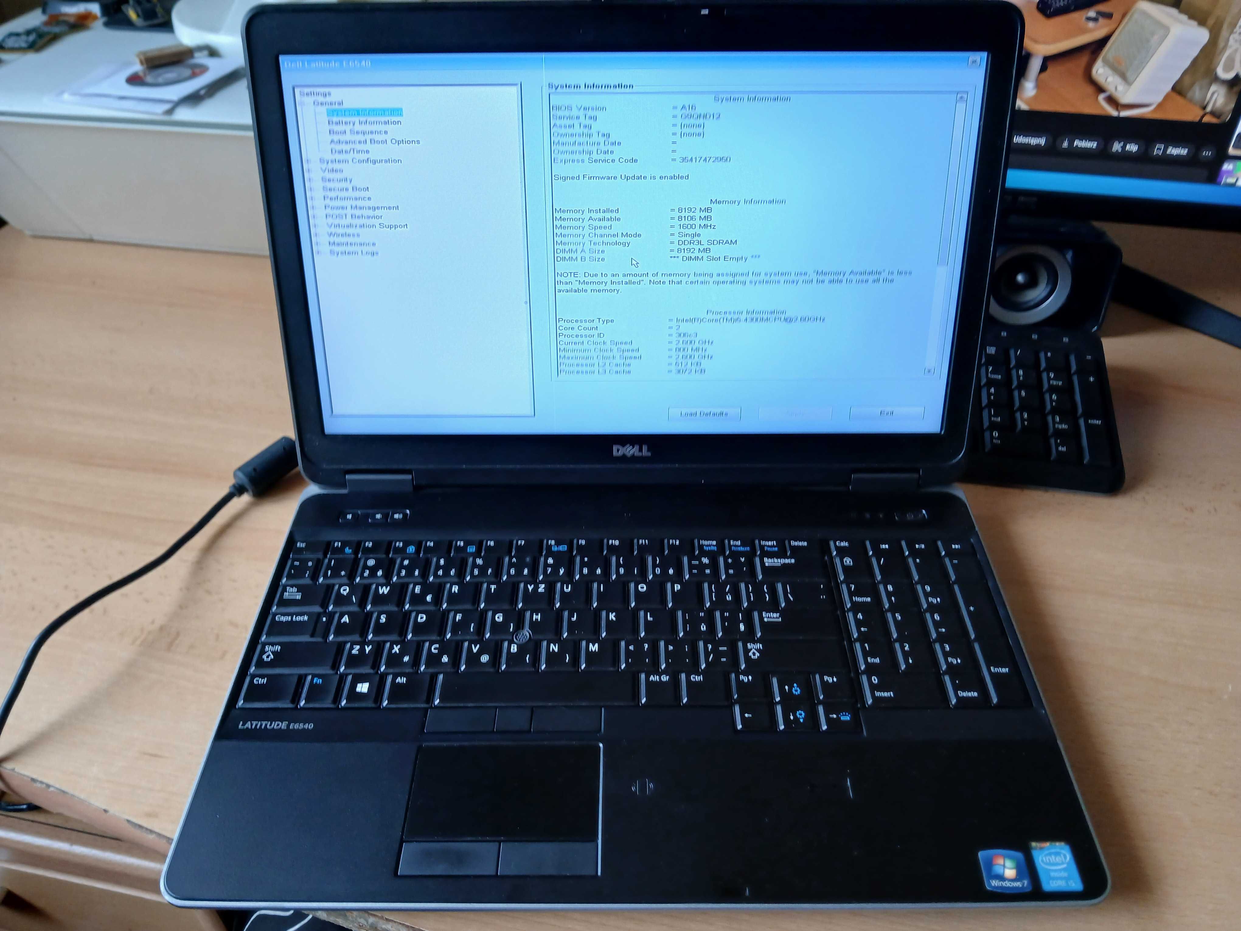 Dell Latitude E6540
