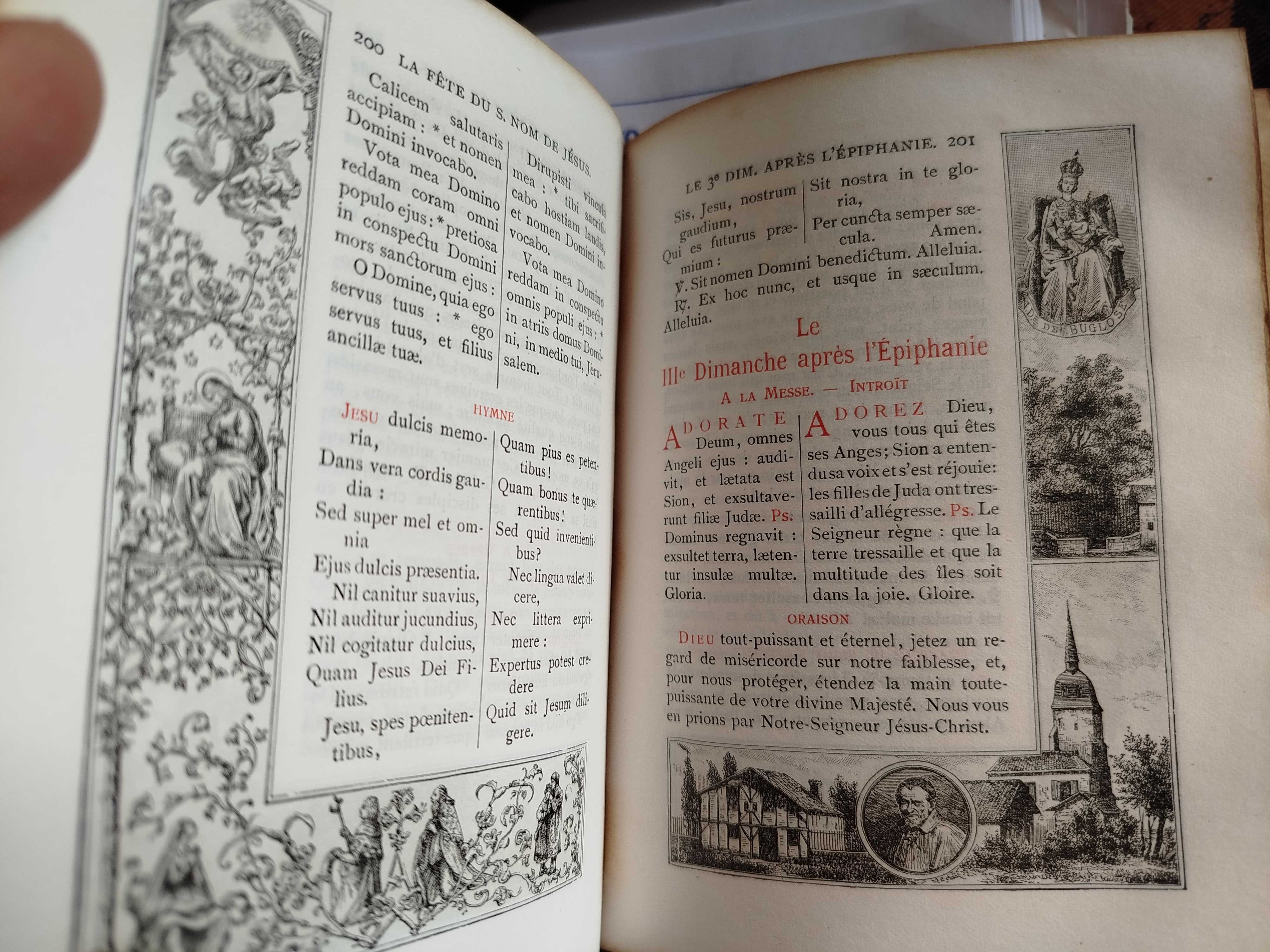 Missal de Notre Dame, França, 1910 RARO