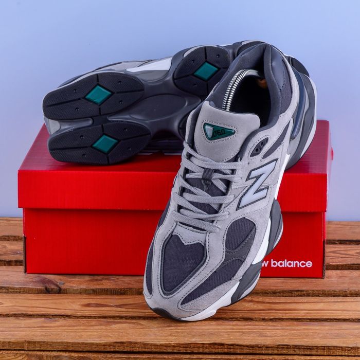 (2032) Термо Осінь-Зима Кросівки New Balance 9060 сірі (41-46)