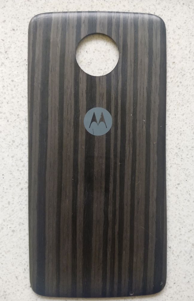 Motorola moto mods style shell skórzane i drewnopodobne