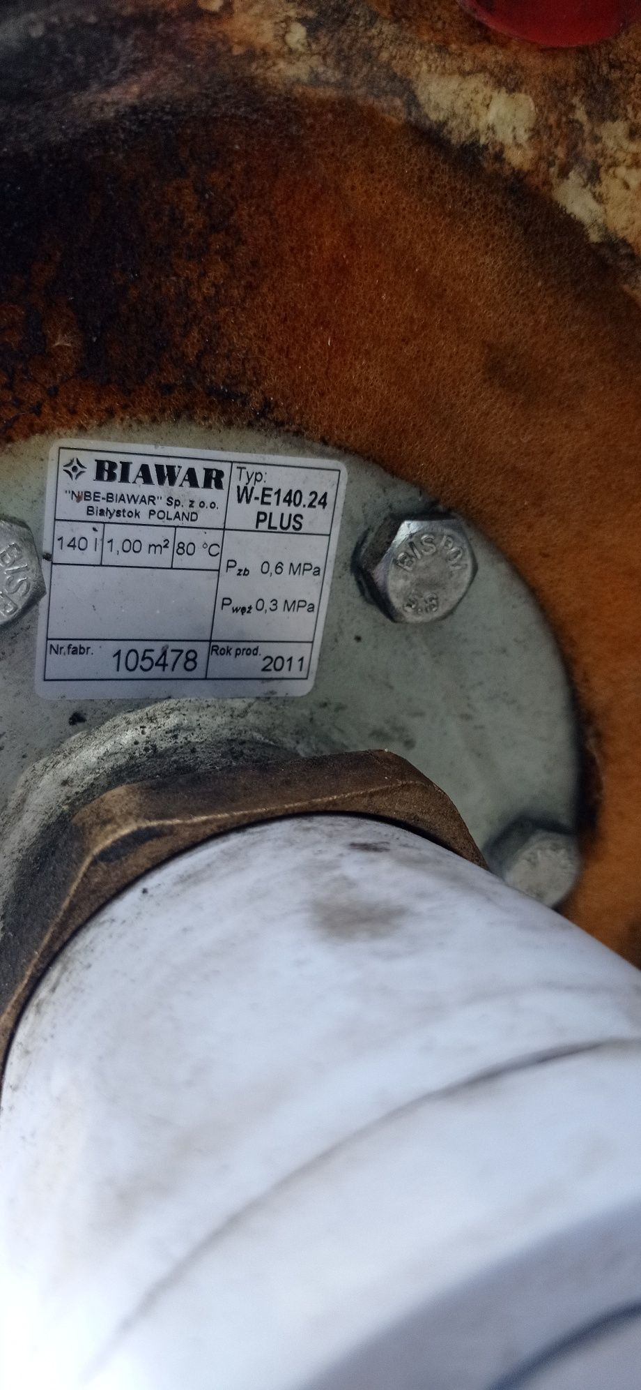 Sprzedam boiler 140 L