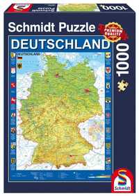 Puzzle 1000 el mapa niemiec