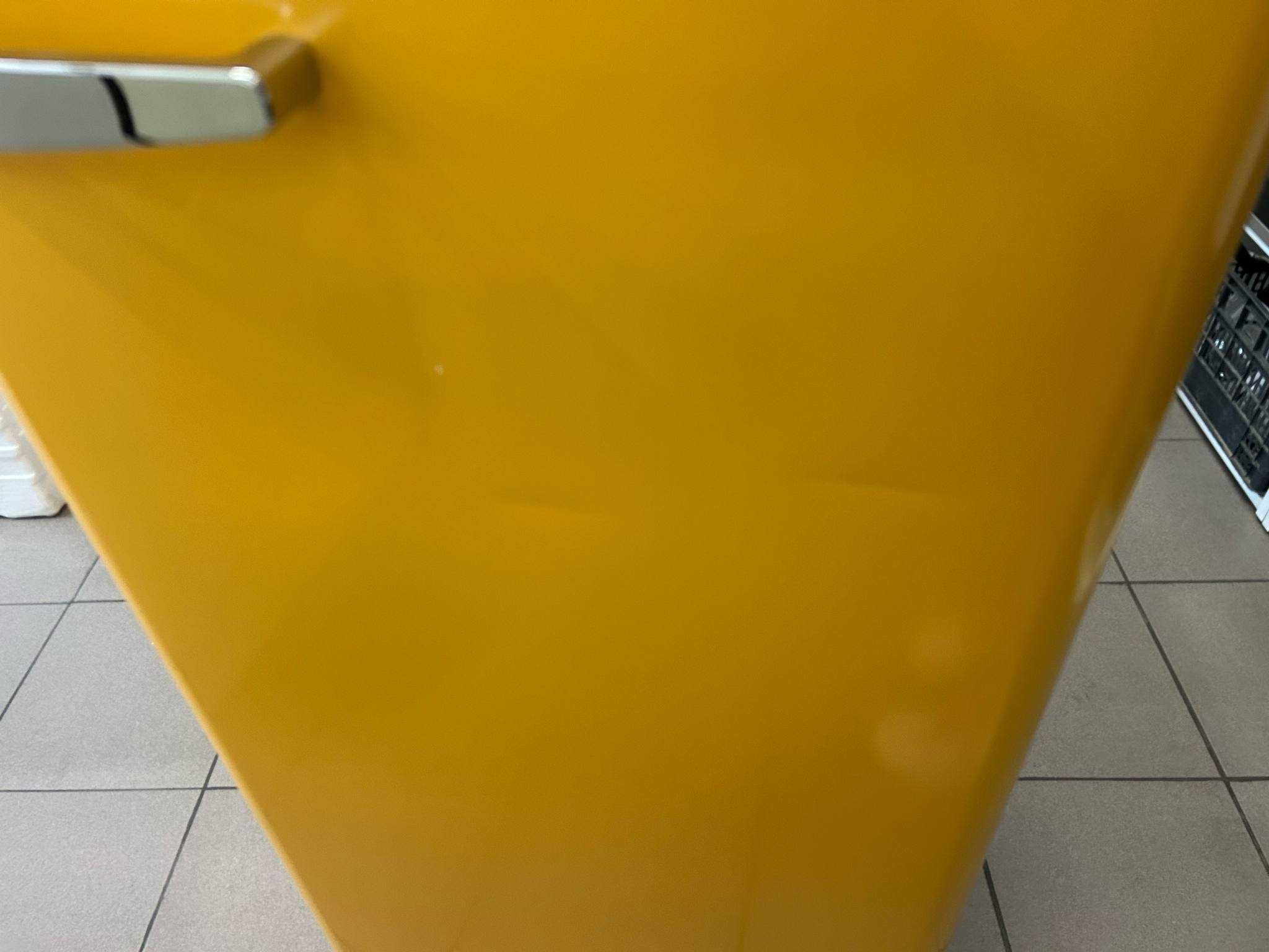 Lodówka Amica Żółta RETRO 144 cm wysokości Oferujemy transport