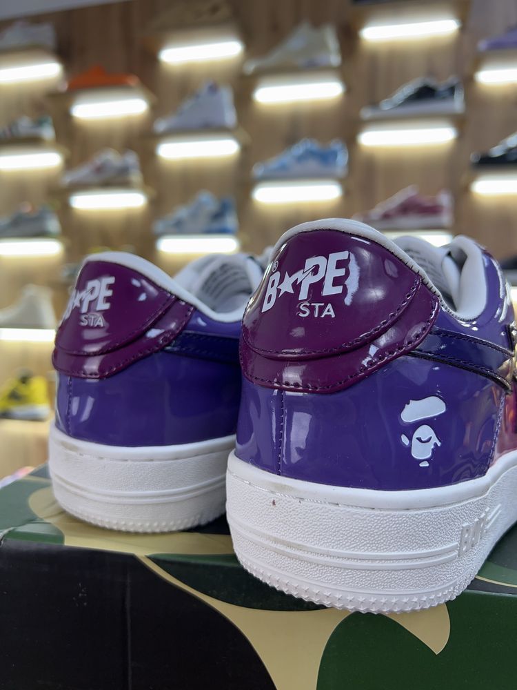 Кросівки Bape Sta Purple / Pink Low