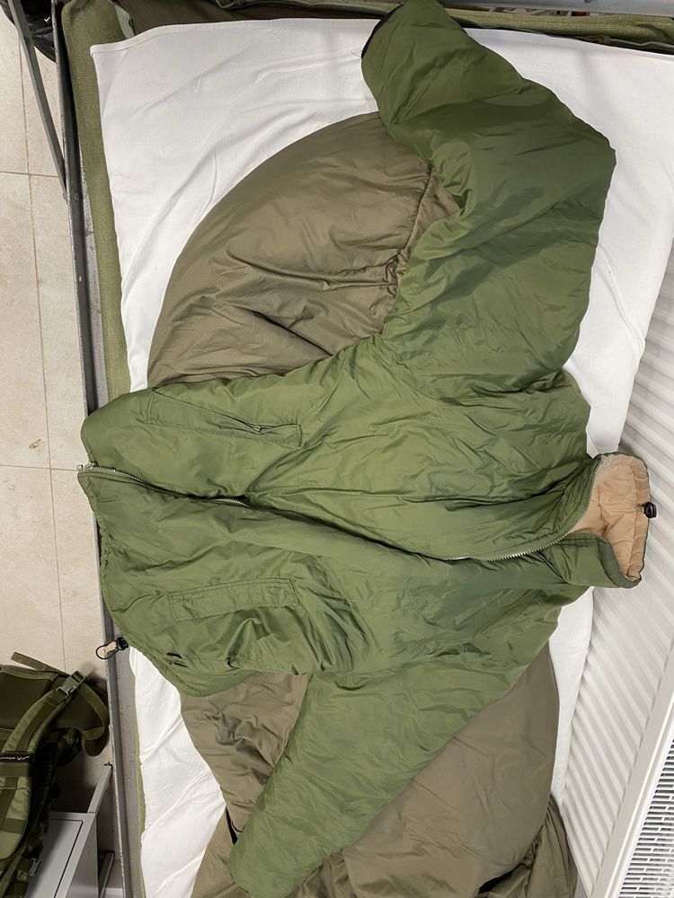 Kurtka Softie Wojskowa Brytyjska Dwustronna Reversible Olive / Desert