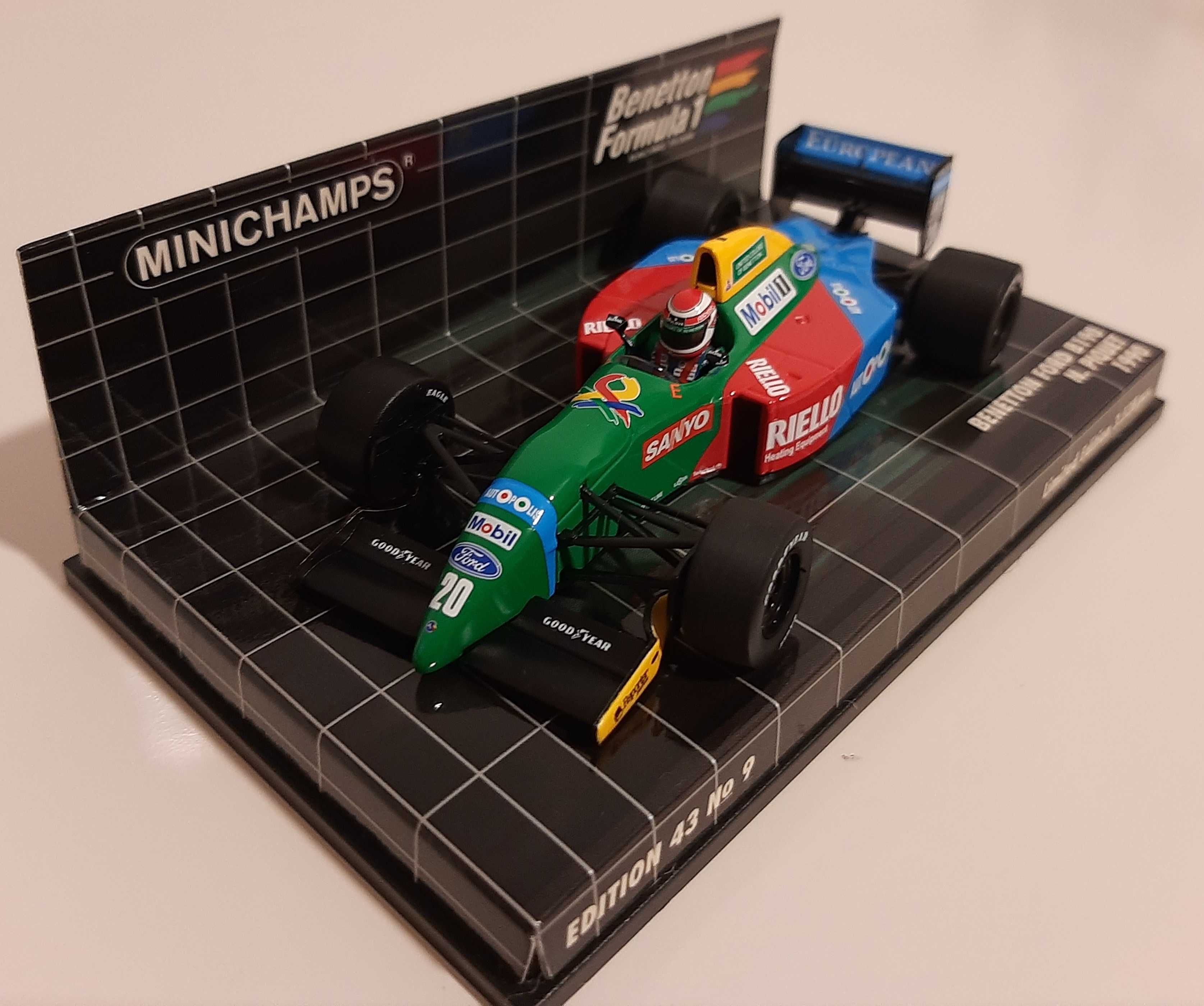 Minichamps F1 Nelson Piquet Benetton B190 de 1990