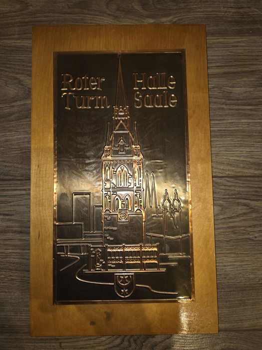 Miedzioryt Roter Turm.