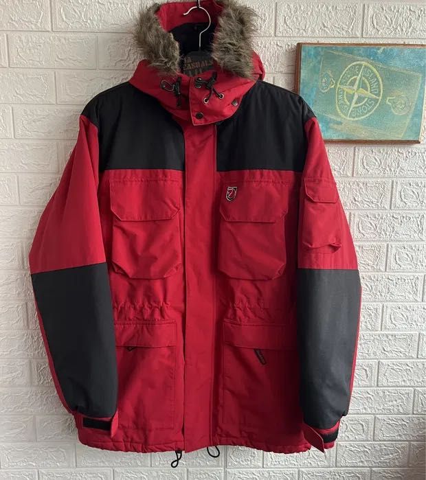 Зимова куртка Fjallraven hydratic парка пуховик на мембрані рХЛ