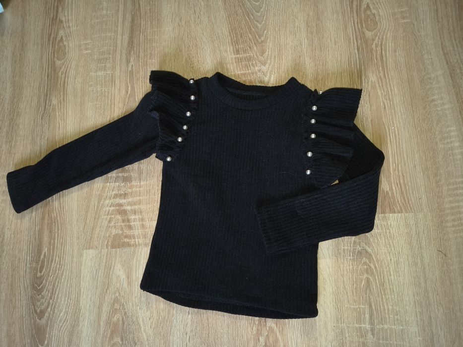 Bluzka prążek perełki