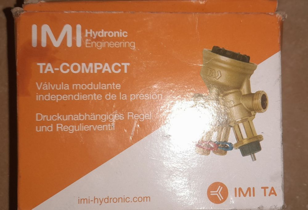 Zawór regulacyjny TA  COMPACT