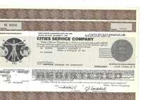 Bonds Shares Ações Cities Service Company CITGO 1985 USA