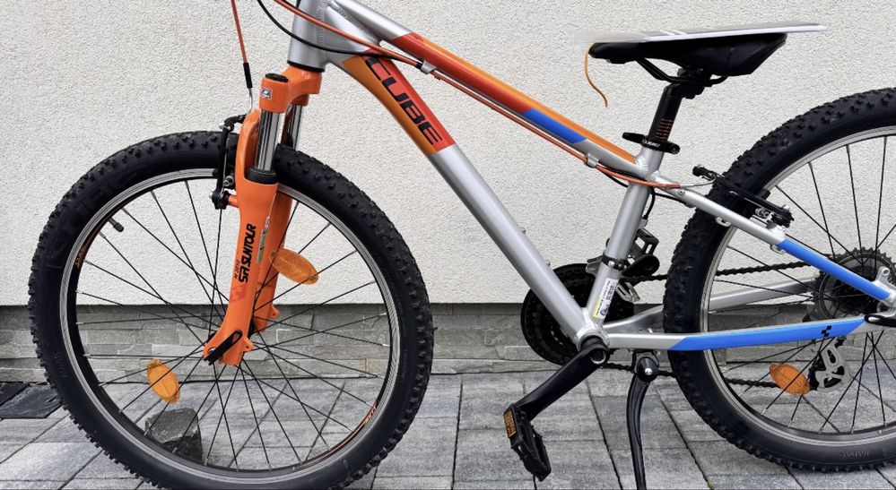 Super stan! Rower Cube koła 24” dla dziecka ok6-9 lat