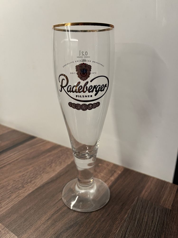 Radeberger szklanka