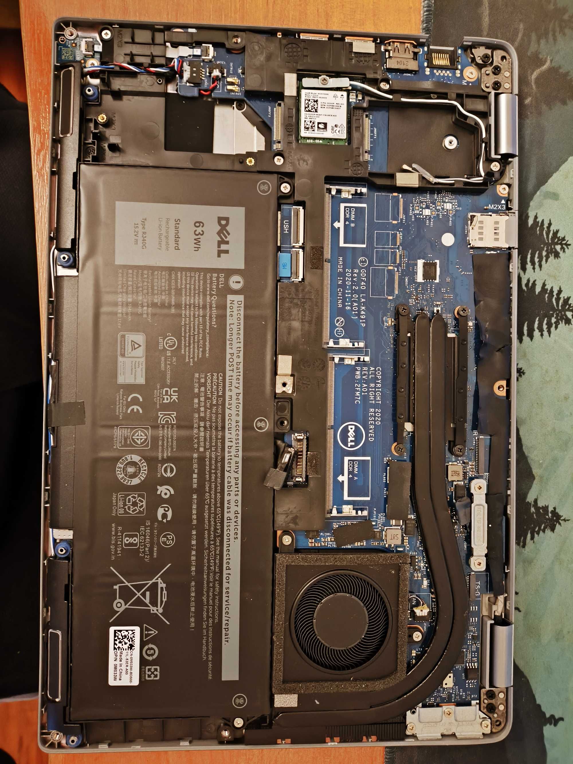 Dell latitude 5420 під ремонт, 14 дюймів, i5-1145G7, на розбірку