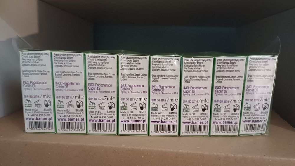 Olejek Paczulowy 8x7ml