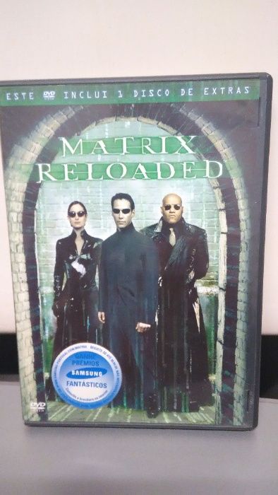 The MATRIX Reloaded 2 DVDs Edição Especial 2001 Keanu Reeves Wachowski