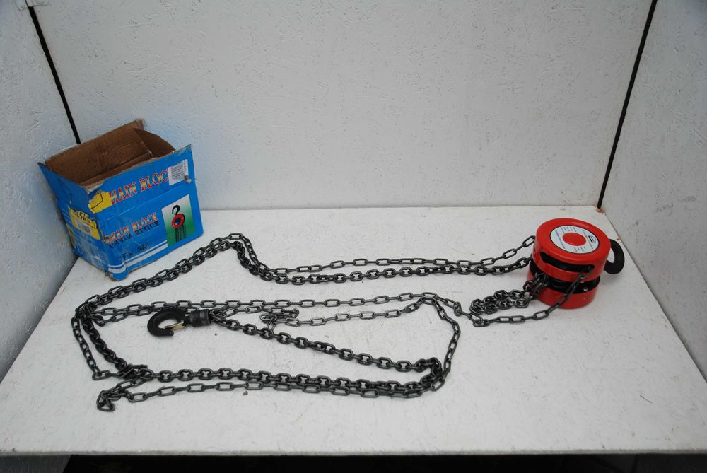 Ręczny wciągnik łańcuchowy 1 T